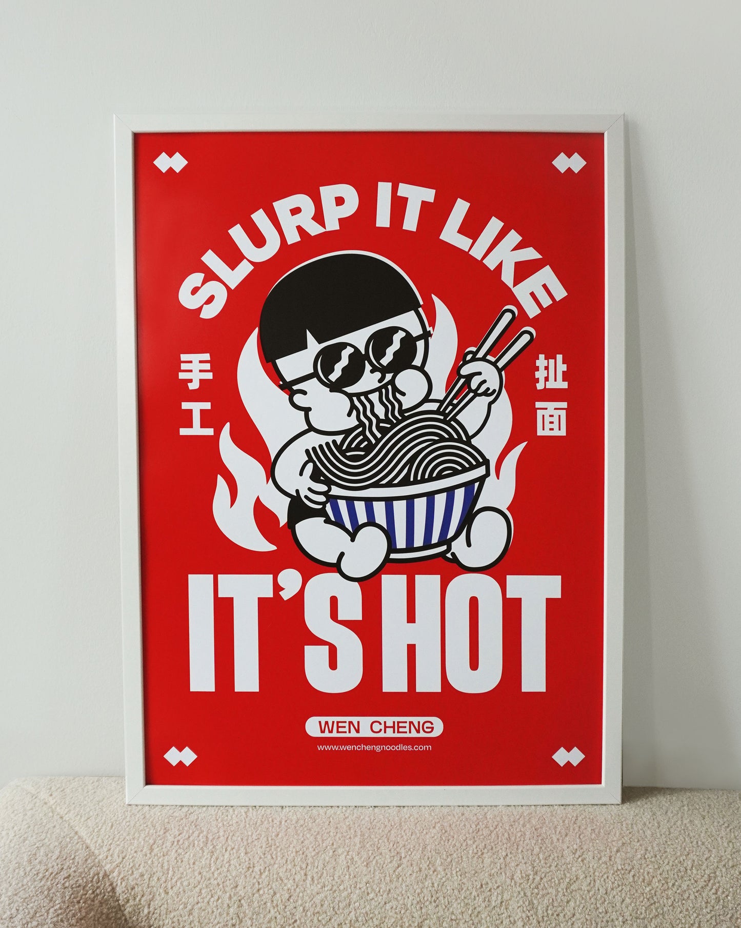IT'S HOT - Poster 50x70 cm