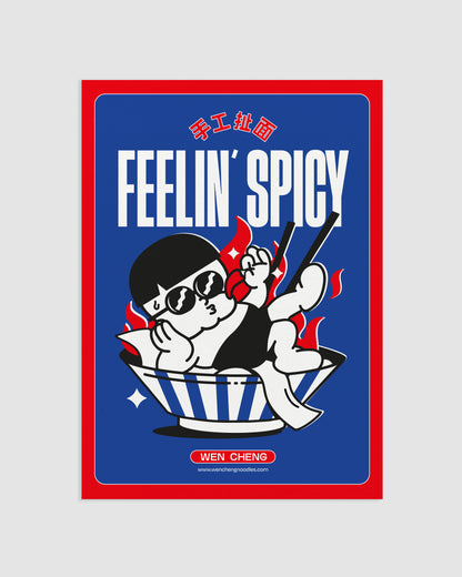 FEELIN' SPICY - Poster 50x70 cm
