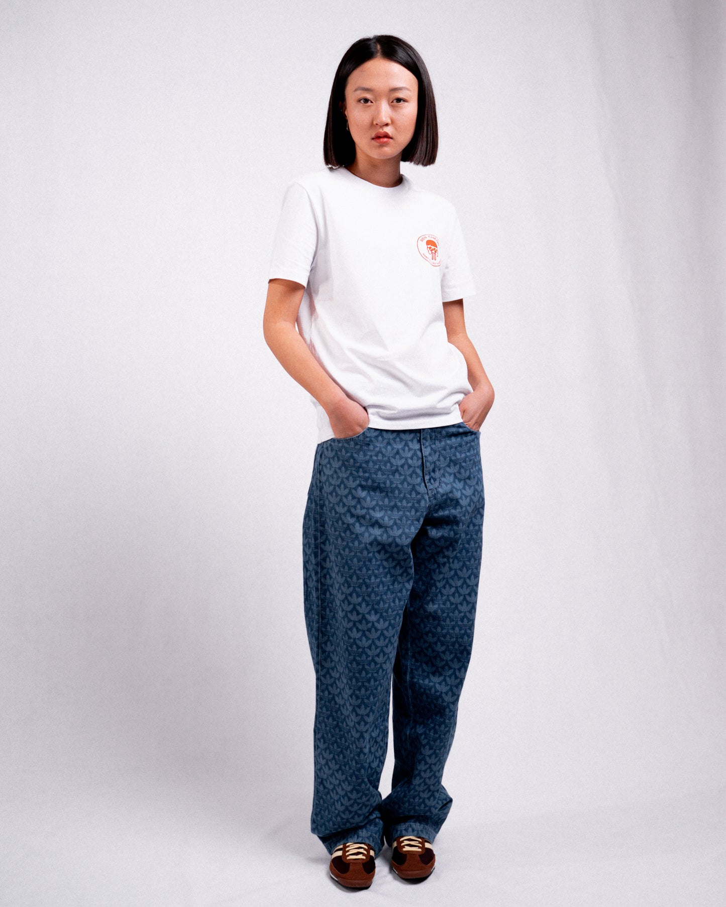 Send Noods T-shirt by Wen Cheng – organic cotton unisex biang biang noodle tee